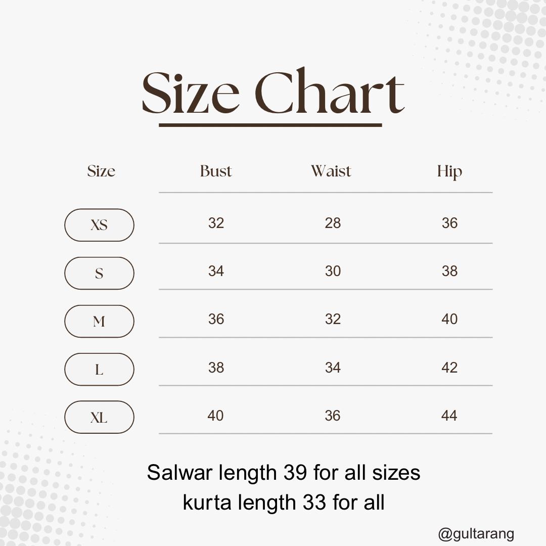 Classic floral farshi salwar suit set