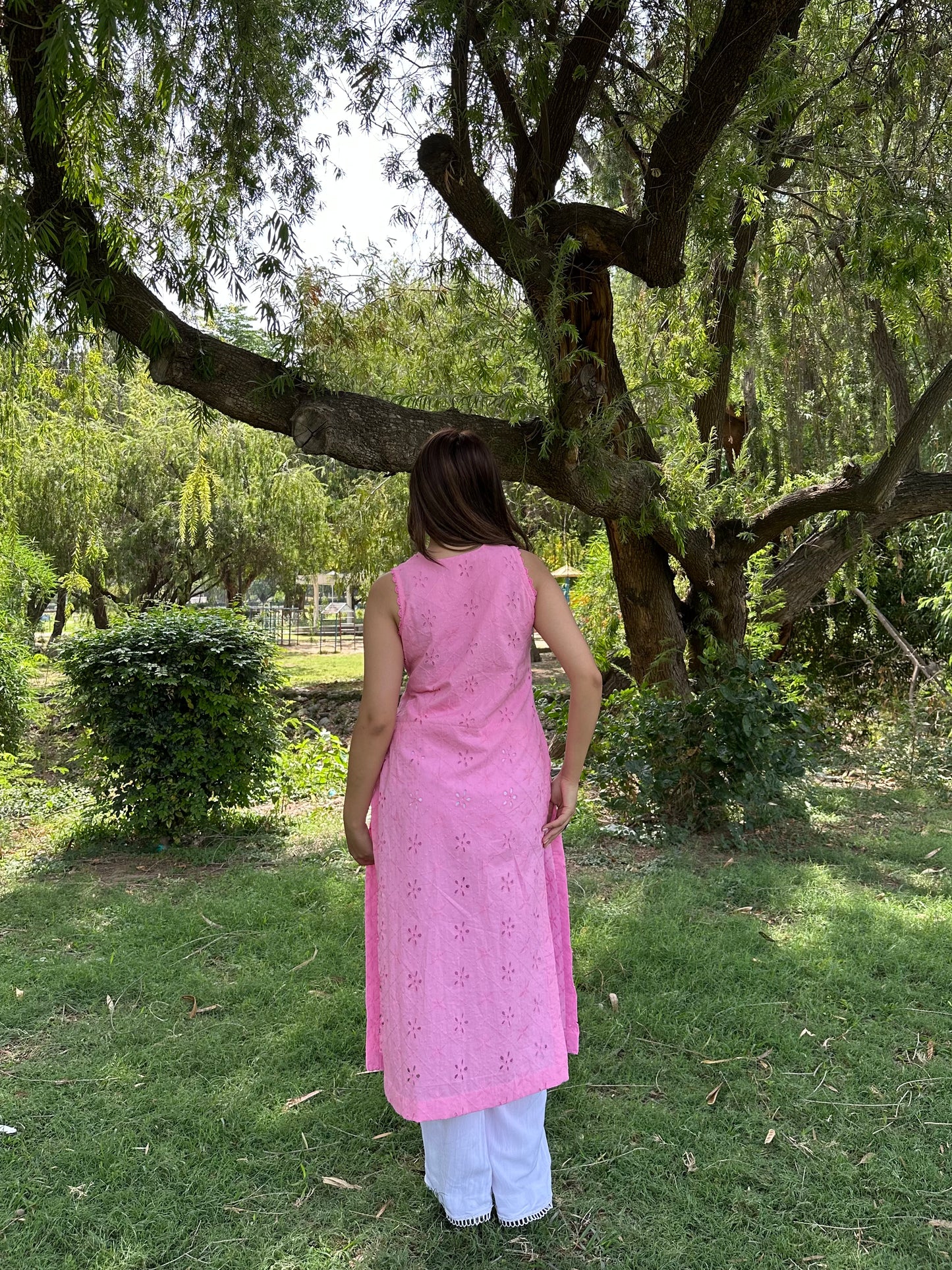 pink suit