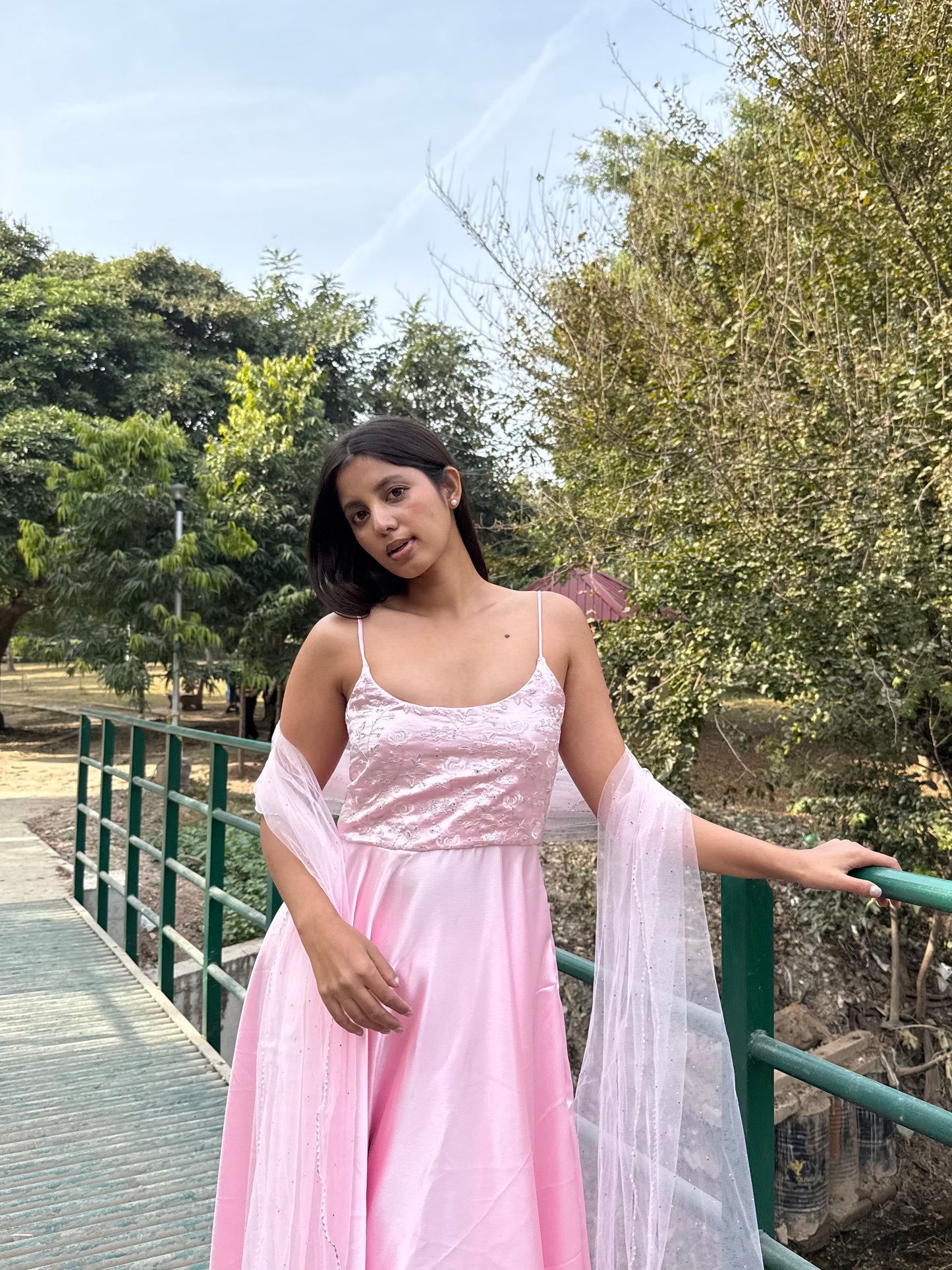 Anarkali frock suit set