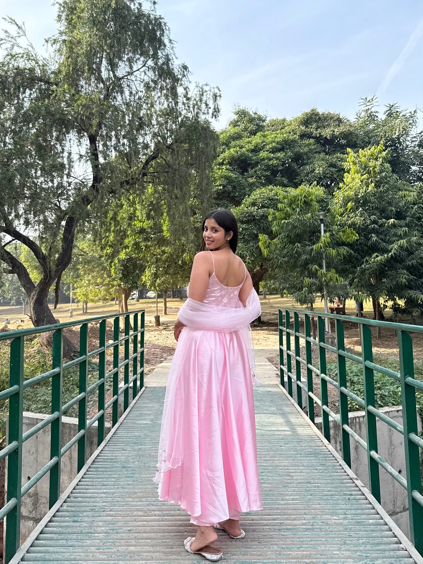 Anarkali frock suit set