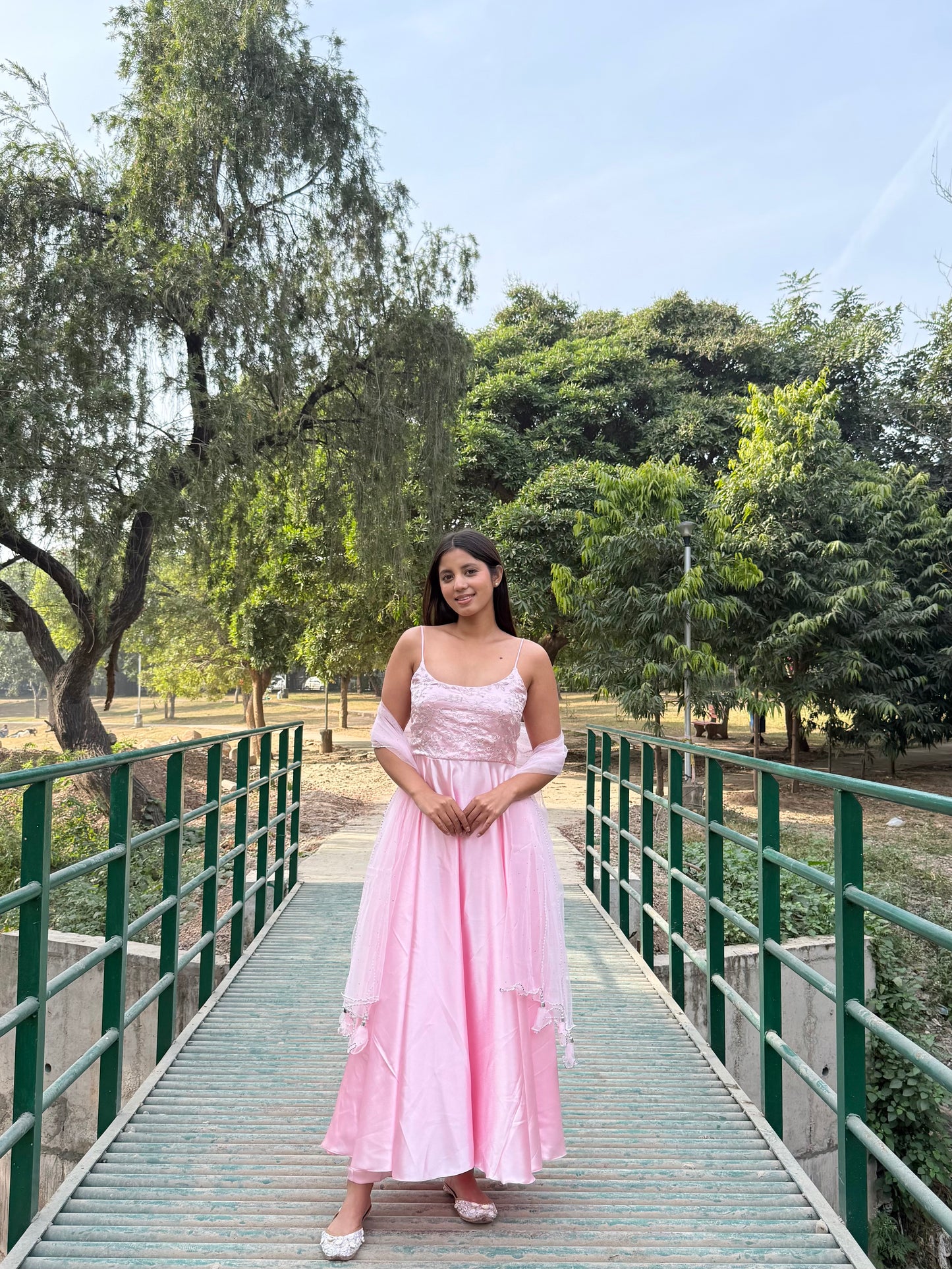 Anarkali frock suit set