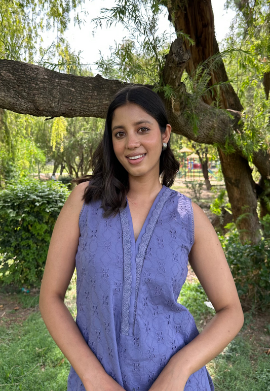 PURPLE KURTI