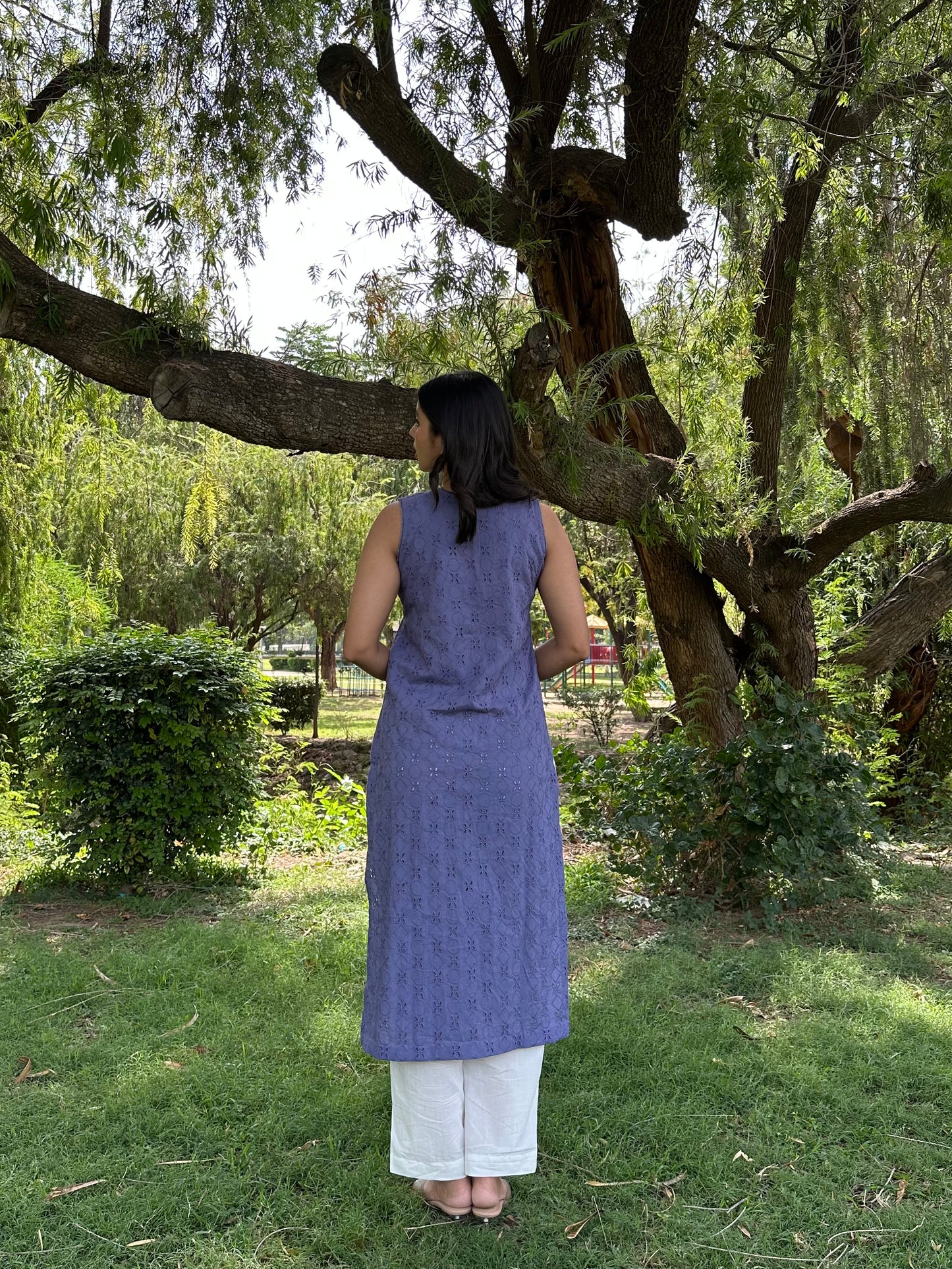 PRUPLE KURTI