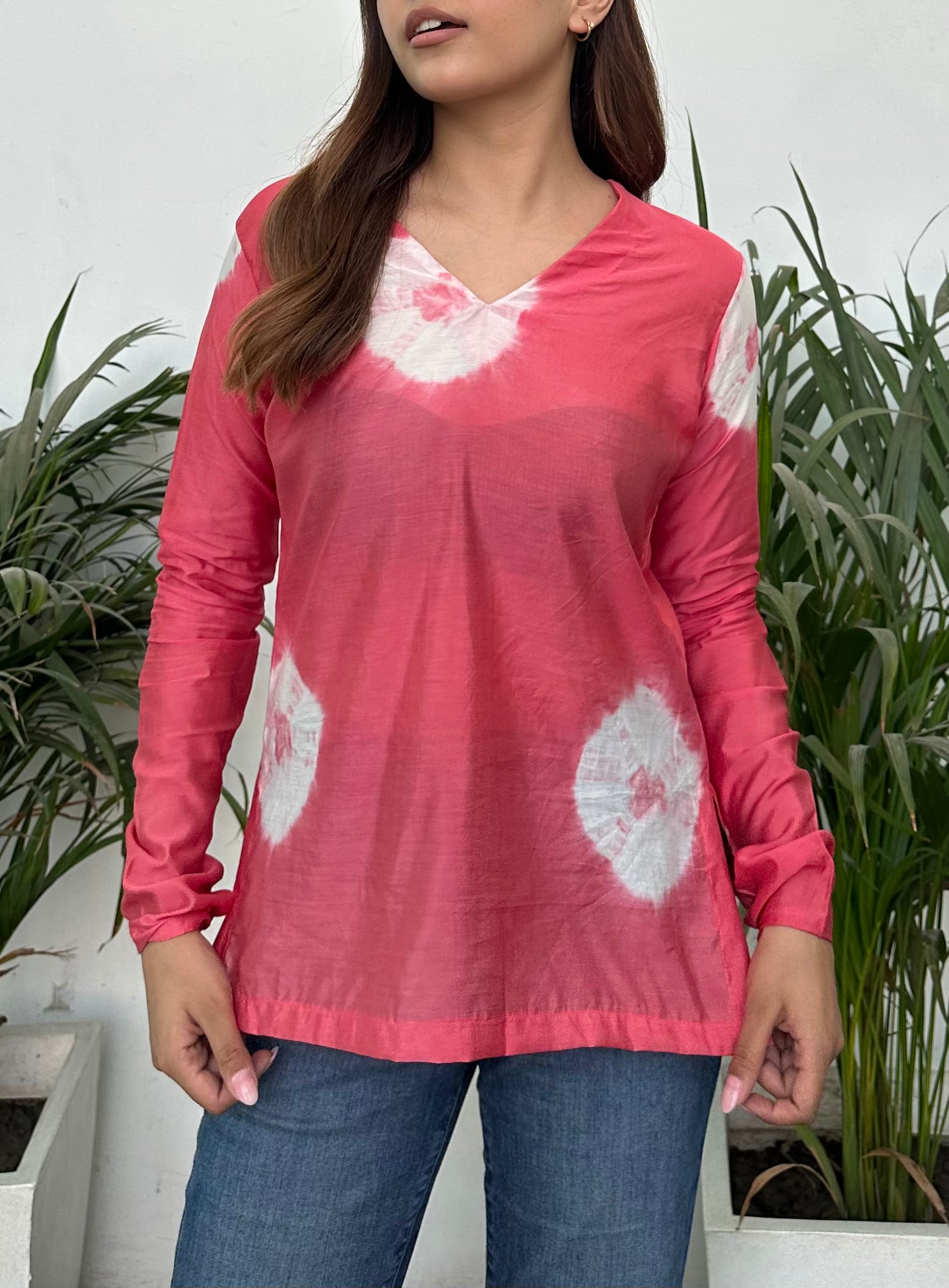 red kurti